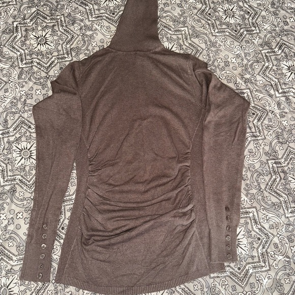 The Limited Taupe Turtleneck Sweater - Picture 1 of 5